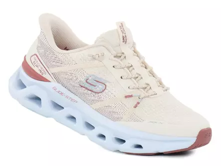 Skechers sneakers 150513/NTLB Glide-step natural/light blue - Skechers women`s sneakers - 141212 - 1