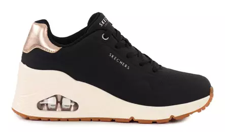 Skechers women's sneakers 177520/BLK UNO WEDGE - HI STEPS black - Skechers women`s sneakers - 138072 - 2