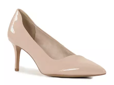 Tamaris pointed toe pumps/heels 22481-42 nude patent - Tamaris high heels - 140242 - 1
