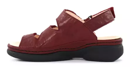 Think! women's sandals Cambio 000587-5080 burgundy - Women's work shoes - 137772 - 2