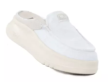 Woz? women's slippers Jane-Lofty glitter white - Women's walking shoes - 138522 - 1