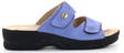 Golden Fit Mules 714 Purple suede - Women's work shoes - 134022 - 1