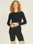 JJXX Shirt rib, black - Women's long sleeved shirts - 130772 - 1