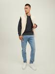 Jack & Jones Atlas men's sweater dark gray melange - Men's knitwear - 135012 - 2