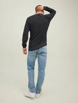 Jack & Jones Atlas men's sweater dark gray melange - Men's knitwear - 135012 - 3