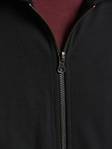 Jack&Jones Zippered Hoodie Basic zip black - Men's hoodies - 132792 - 3