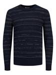 Jack&Jones Sweater Groove navy blazer - Men's knitwear - 129922 - 1