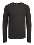 Jack&Jones Sweater Phil mulch/twisted - Men's knitwear - 132162 - 4