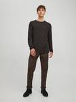 Jack&Jones Sweater Phil mulch/twisted - Men's knitwear - 132162 - 1