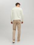 Jack&Jones Knit Hill cloud dancer - Men's knitwear - 134692 - 2