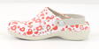 Nursing Care Machine Washable Sandals Leather Hearts - Women's work shoes - 129902 - 2