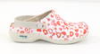 Nursing Care Machine Washable Sandals Leather Hearts - Women's work shoes - 129902 - 1