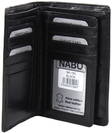 Nabo leather Wallet NK182, Black - Wallets - 130652 - 3