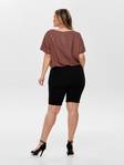 Only Carmakoma Shorts Thunder long, Black - Women's shorts and capris - 123892 - 3
