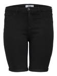 Only Carmakoma Shorts Thunder long, Black - Women's shorts and capris - 123892 - 4