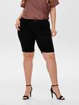 Only Carmakoma Shorts Thunder long, Black - Women's shorts and capris - 123892 - 1