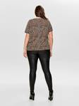 Only Carmakoma Women's Plus size coated pants Punk reg, Black - Women's trousers - 124822 - 3