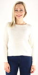 Only Sweater cloud dancer - Women's knitwear - 132822 - 1