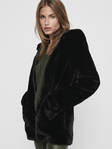 Only Jacket faux fur, black - Women's light jackets - 129632 - 3