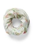 Pieces Tube Scarf light / floral pattern - Women's scarfs - 135672 - 1