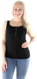 Pieces Women's ribb top Kitte tank, black, white - Women's tank tops - 126282 - 1