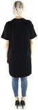 Pieces oversized t-shirt dress, black, white - Dresses and tunics - 128272 - 3
