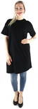 Pieces oversized t-shirt dress, black, white - Dresses and tunics - 128272 - 1