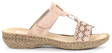 Rieker Mules 65834-31, Rose - Women's mules - 123562 - 1
