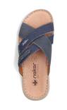 Rieker men's mules 21384-14 blue - Men's sandals - 135362 - 4