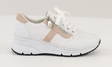 Rieker Wedge sneakers N6303-80 white/multi - Rieker women`s sneakers - 132982 - 1