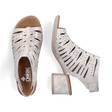 Rieker women's sandals 64676-60 beige - Rieker women`s sandals - 135792 - 4