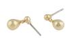 Snö of Sweden Earrings Gina drop gold - Earrings - 135292 - 2