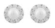 Snö of Sweden Earrings Friday pearl s/white - Earrings - 130312 - 1