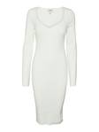 Vero Moda Aware Skyler knitted dress snow white - Women's knitwear - 135002 - 1