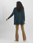 Vero Moda Sweater Brilliant long sea moss - Women's knitwear - 129062 - 4