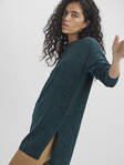 Vero Moda Sweater Brilliant long sea moss - Women's knitwear - 129062 - 2