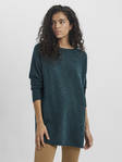 Vero Moda Sweater Brilliant long sea moss - Women's knitwear - 129062 - 1