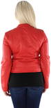 Vero Moda Jacket Riamarta coated, Red - Women's leather- and pu-jackets - 125422 - 3