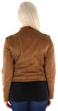 Vero Moda Jacket Summersiv faux cognac - Women's leather- and pu-jackets - 125592 - 3