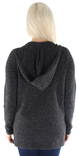 Vero Moda Soft Women's Cardigan Doffy hood, Black - Women's knitwear - 129232 - 2