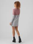 Vero Moda Knitted Dress Lillie light grey/nostalg - Women's knitwear - 132582 - 2