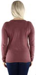 Vero Moda Sweater Care structure rosebrown - Women's knitwear - 129772 - 2