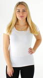 Vero Moda Women's basic T-shirt Maxi my black, white - Women's T-shirts - 115392 - 2
