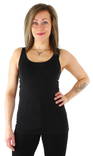 Vero Moda Women's basic top Maxi My Soft uu, black, white - Women's tank tops - 115412 - 1