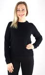 Vila Sweater o-neck, black - Women's knitwear - 132672 - 1