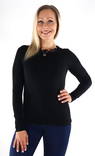 Vila women's stretchy Shirt open o-neck - Women's long sleeved shirts - 134112 - 2