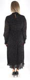 Vila Dress highneck black/birch dots - Dresses and tunics - 132292 - 2