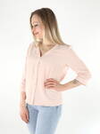 JDY women's shirt Lion 3/4 peach whip - Women's long sleeved shirts - 135952 - 1