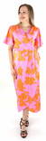 Vila wrap dress V-neck lilac chiffon/orange - Dresses and tunics - 136072 - 1