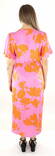 Vila wrap dress V-neck lilac chiffon/orange - Dresses and tunics - 136072 - 2